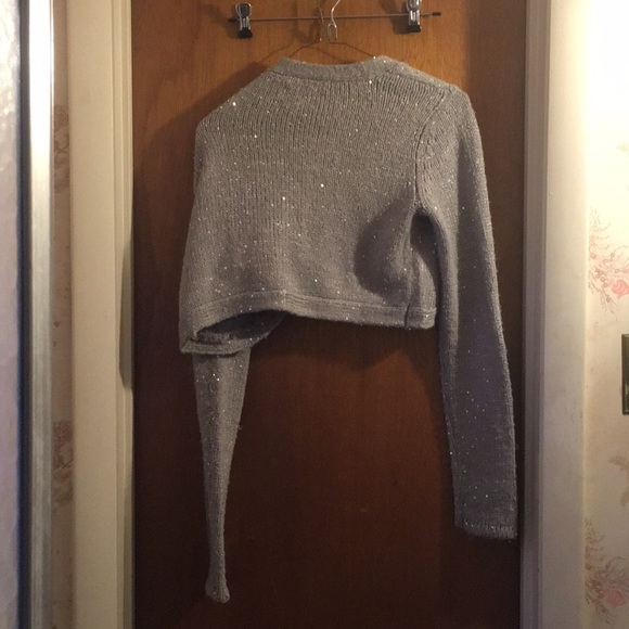 Grey Sequence Cardigan - Picture 2 of 4